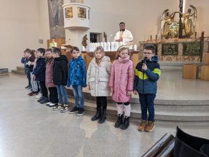 Vorstellungsgottesdienst der Erstkommunionskinder